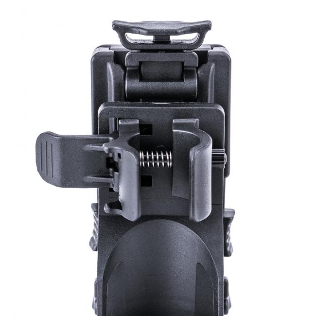 NEXTORCH Taktisches Taschenlampen Holster V51 - 360 Grad drehbar, Schnellverschluss, Gürtelclip mit Breitenreduktion